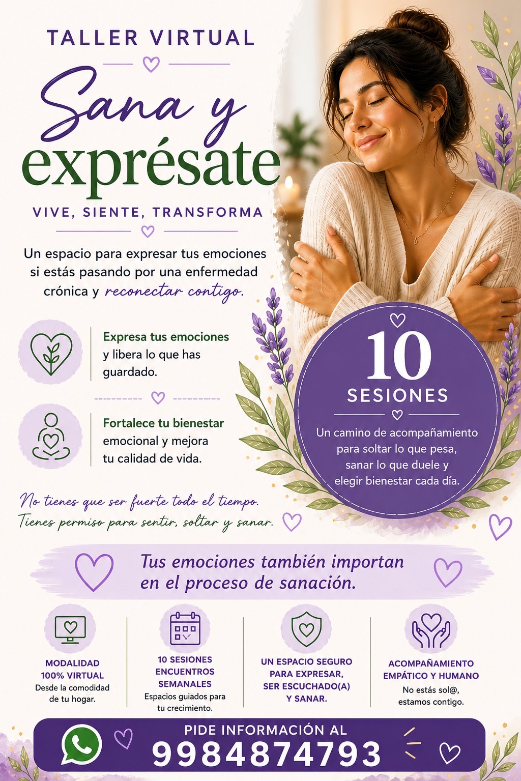 Taller virtual Sana y exprésate